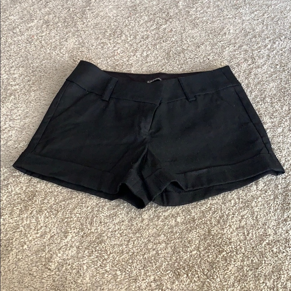 EXPRESS Black Dress Shorts